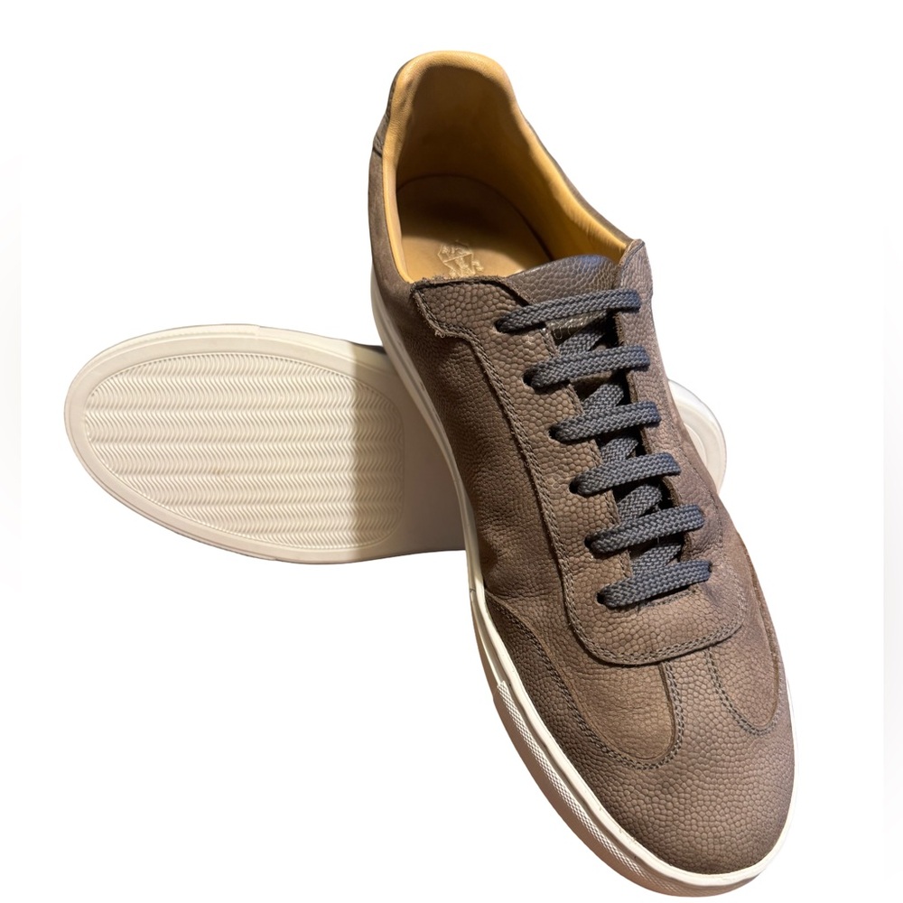 Brunello Cucinelli Leather Men's Sneakers 43